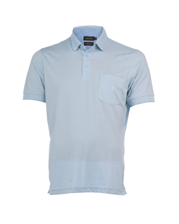 POLO BOX JERSEY ESTAMPADO MANGA CORTA